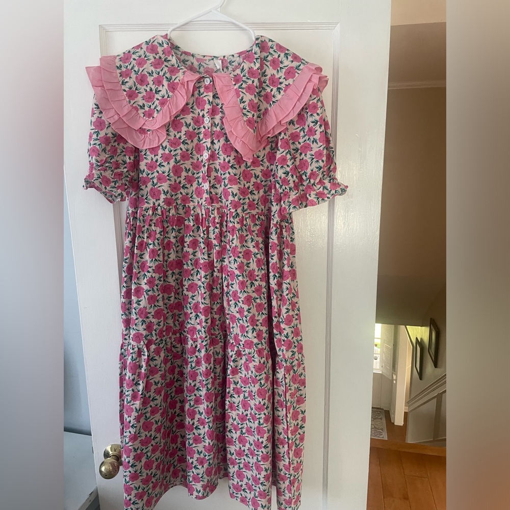 NWOT Collared floral dress